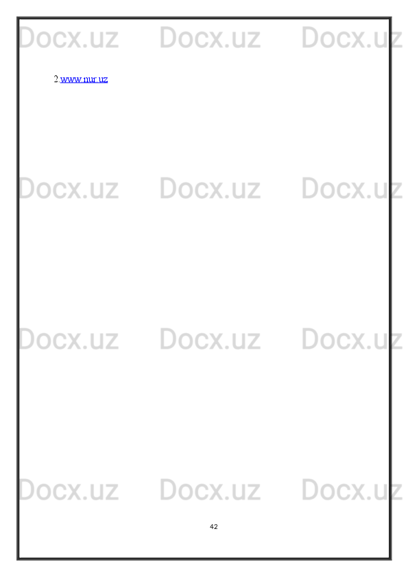 2 . www.nur.uz
42 