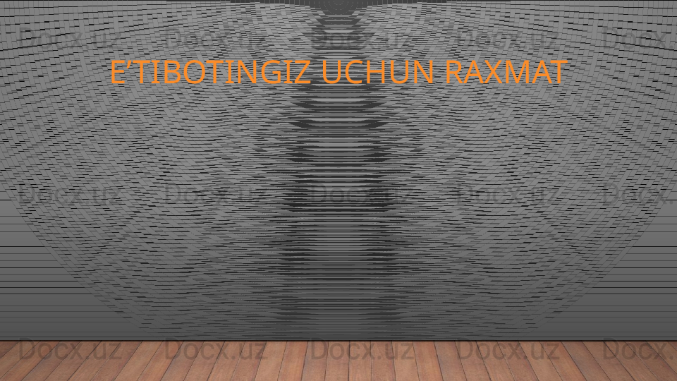 E’TIBOTINGIZ UCHUN RAXMAT  