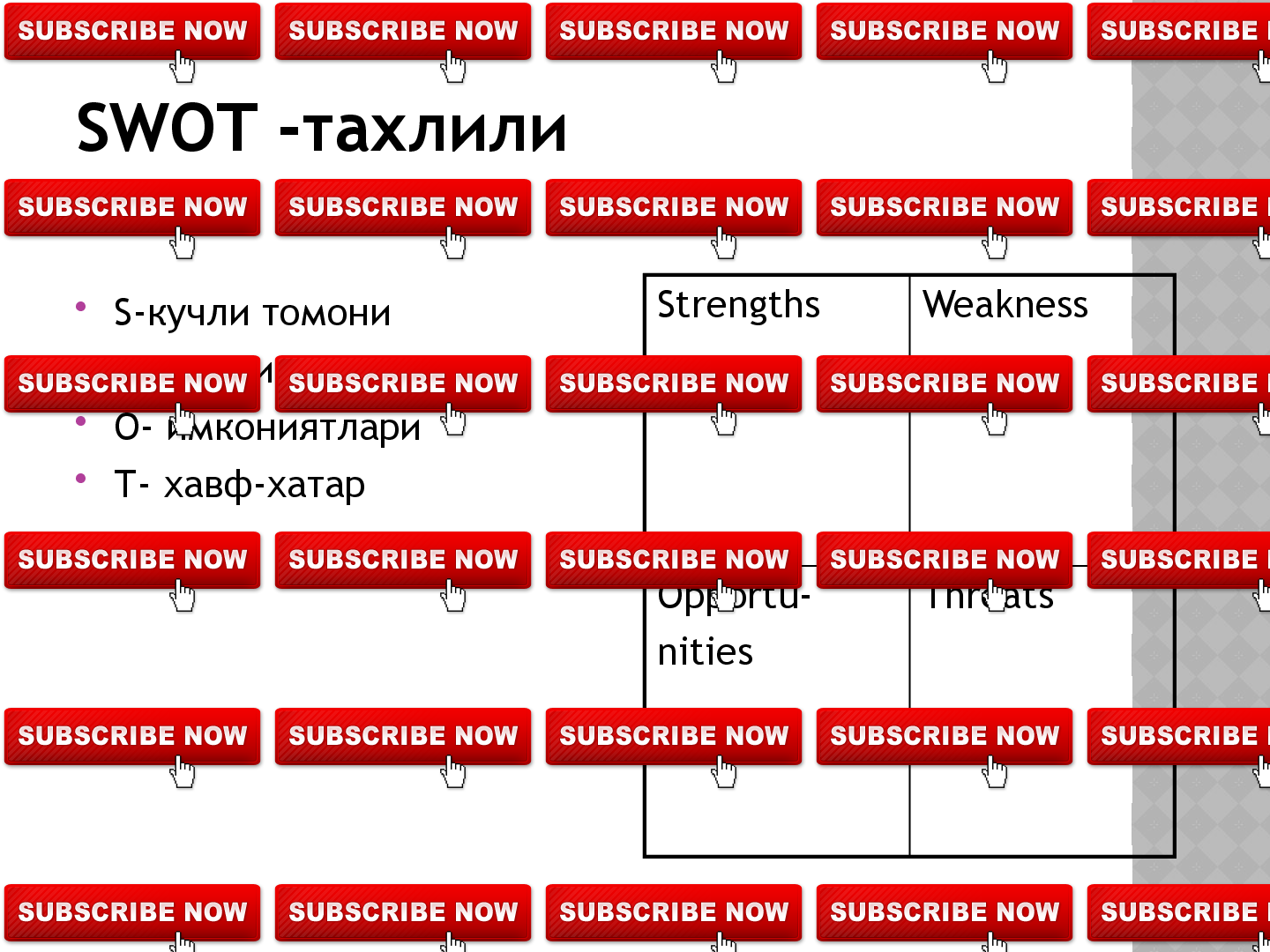 6  –  бос ич:қ
тренер маш улотга якун ясайди, билдирилган фикрларга ўз 	
ғ
муносабатини билдиради;
уйидаги саволлар билан тингловчиларга мурожаат  илади:	
қ қ
ушбу тренинг ёрдамида нималарни билиб олдингиз ва нималарни 
ўргандингиз?
ушбу технологияни ў ув жараёнида  ўлланилиши  андай самара 	
қ қ қ
берди?
ушбу технологияни  ўлланилиши ў увчи – талабаларда  андай 
қ қ қ
хислатларни тарбиялайди,  нималарни шакллантиради, уларнинг 
андай фазилатларини ривожлантиради?	
қ
ушбу технологиянинг ў ув жараёнининг  айси бос ичида 	
қ қ қ
ўлланилгани маъ ул ва нима учун?	
қ қ
ушбу технологияни дарс жараёнида  ўлланилиши ў увчи	
қ қ  – 
талабаларга  нима беради ва нимага ўргатади?
ушбу технологияни яна  андай тартибда ёки  андай шаклда 	
қ қ
ўтказиш мумкин?
ушбу тренингда тренернинг асосий вазифаси нимадан иборат?