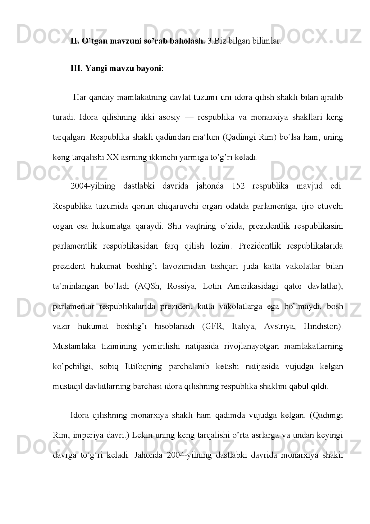 II.2 O’zbekistonda geografiya fanining rivojiga xissa qo’shgan
olimlar va faning rivojlanish bosqichlari.
O’zbekiston maktablarida geografiya o’qitish samaradorligini oshirishda 1925
yildan boshlab chop etilayotgan “Maorif va o’qituvchi” jurnalining jurnalining roli
katta bo’ldi. Jumladan ushbu jurnallarning 1925 yil 5-6 sonlarida “Jo’g’rofiyaning
foydasi”,   “Lug’at   va   atamalar”,   “Samarqand”,   “Maktabda   o’lkani   o’rganishning
ahamiyati”   ,   “Muz   davrining   oxirlarida   Yevropada   qanday   irqlar   yashadilar”.
“Sahroi   Kabir”   va   boshqa   o’nlab   geografiyaga   oid   maqolalar   e’lon   qilinadi.   Bu
jurnal   geografiya   o’qituvchilariga   ilmiy   va   metodik   jihatdan   yaqindan   yordam
berdi. 1931 yil 4 iyuldan “Madaniy inqilob” (keyinchalik “O’qituvchilar gazetasi”,
hozirda   “Ma’rifat”)   gazetasi   chiqa   boshladi.   Bu   gazeta   geografiya
o’qituvchilarining   haqiqiy   yordamchisi   bo’ladi.   Unda   yuzlab   ilmiy,   uslubiy
maqolalar e’lon qilindi.
Geografiya   ta’limida   kadrlar   yetishtirish   masalasi   sekin   asta   yo’lga   qo’yildi.
1927 yilda Samarqand oliy pedagogika instituti ochildi. 1937 yillar oxirlariga kelib
oliy ma’lumotli geografiya o’qituvchilari yetishib chiqa boshladi.Bular N. Ibodov ,
G   .Nazarov   ,   I.Mirzaboyev,   ASRAxrorov   va   boshqalar   edi.   1930   yillarning
o’rtalarida   Toshkent,   Buxoro,   keyinchalik   Nukus,   Urganch,   Qo’qon,   Andijon
shaharlarida pedagogika institutlari ochildi. Maktab geografiyasining taqdirini hal
etishda   maktab   geografiyasi   va   ilmiy   geografiyasining   taqdiriga   katta   BKPning
1931   yil   5-sentabr   va   1932   yil   25-avgust   qarori   tasir   etdi.   Geografiyani   boshqa
fanlar   tarkibida   o’rganishga   qat’iy   xotima   berdi.   Geografiyani   boshqa   predmetlar
orasida   teng   huquqli   bo’lishga   imkon   yaratdi.   Geografiyaning   alohida   fan
ekanligini isbotlab berdi.
Pedagogika   institutlarida   geografiya   o’qituvchilarining   maxsus   tayyorlash
masalasini ham hal etadi. Geografiya dasturini, kartani, tabiiy geografiya asoslarini
bilish   kapitalistik   mamlakatlarini   o’rganish   zarurligi   masalalari   qarorida   alohida
o’qitiladi. O’zbekistonda maktab geografiyasi taqdirini hal qilishda BKPning 1934
yil 15-may qarori alohida ahamiyatga ega bo’ldi. 