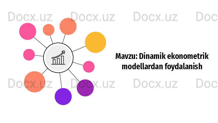 Mavzu: Dinamik ekonometrik 
modellardan foydalanish 