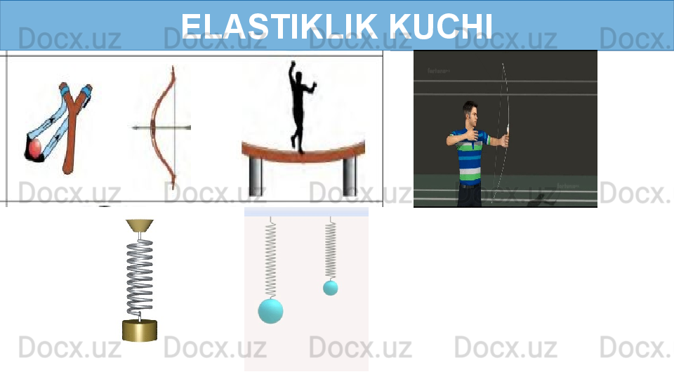 ELASTIKLIK KUCHI