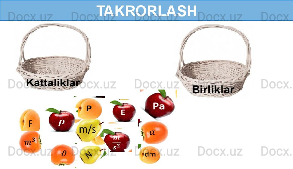 TAKRORLASH