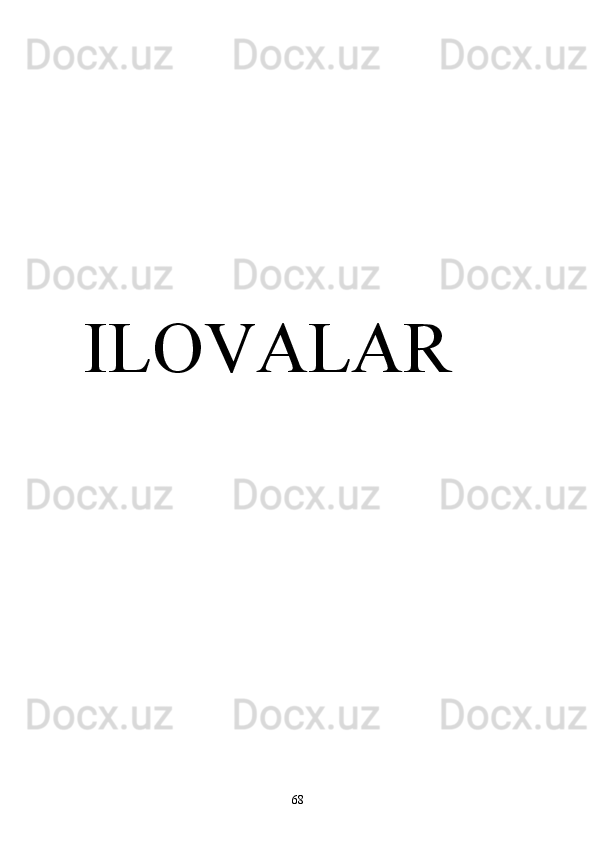 ILOVALAR
68 