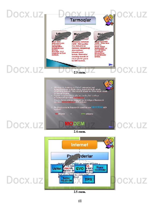 2.3-rasm.
2.4-rasm.
2.5-rasm.
68 