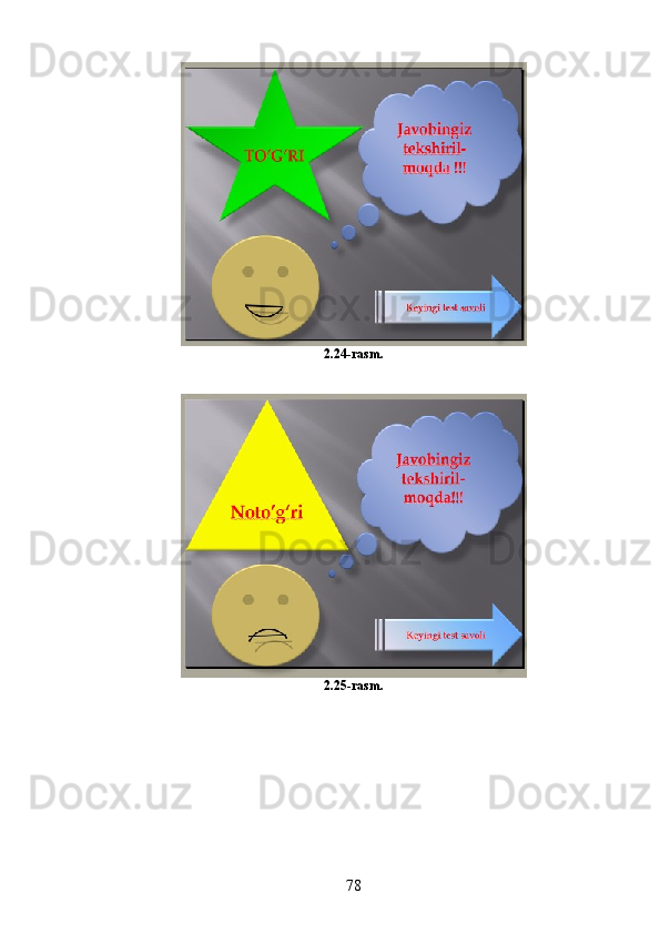 2.24-rasm.
2.25-rasm.
78 