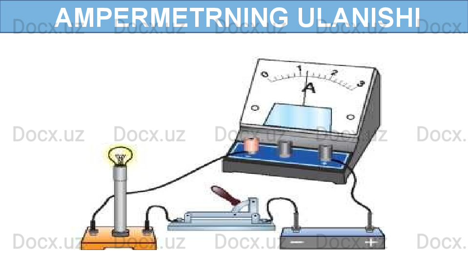   AMPERMETRNING ULANISHI 