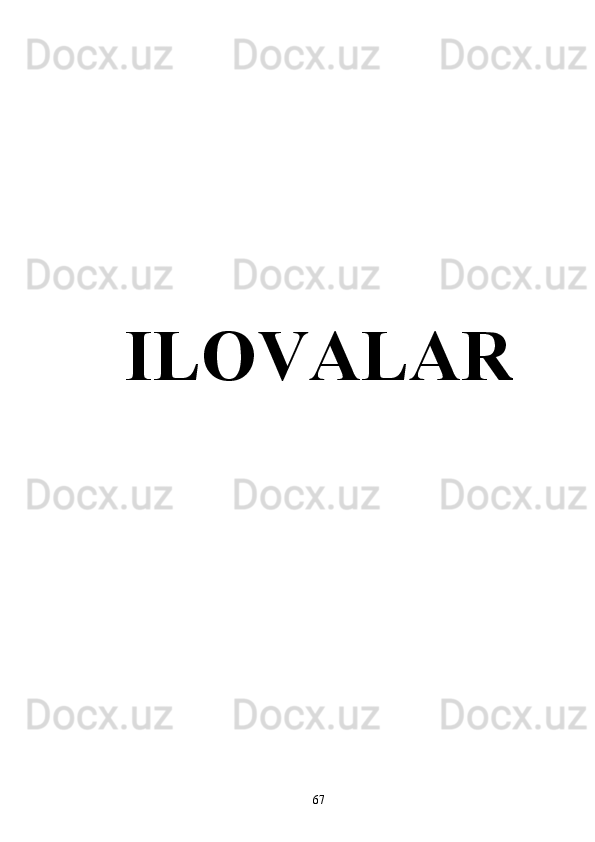 ILOVALAR
67 