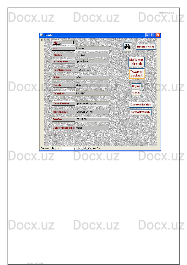 Xidirov Arslon
Xidirov Arslonbek