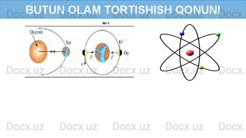 BUTUN OLAM TORTISHISH QONUNI 