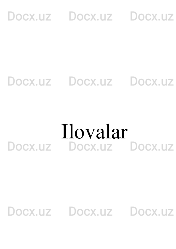 Ilovalar 