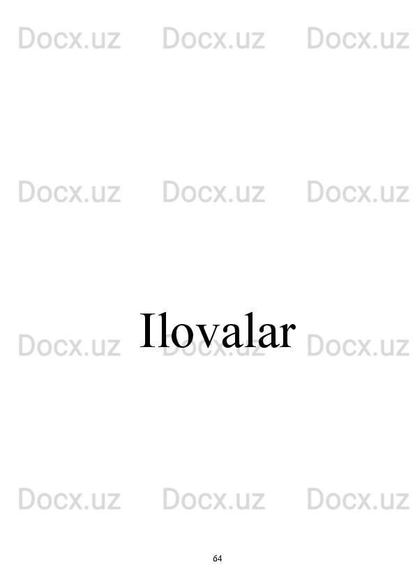 Ilovalar
64 
