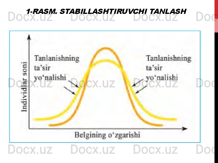 1-RASM. STABILLASHTIRUVCHI TANLASH 