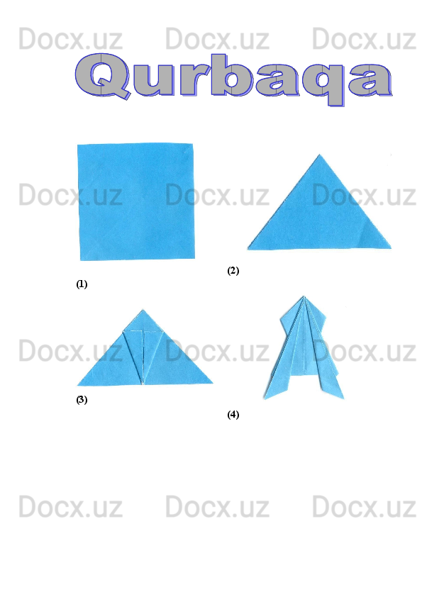  
(2) 
(1) 
 
(3)   
(4) 
    