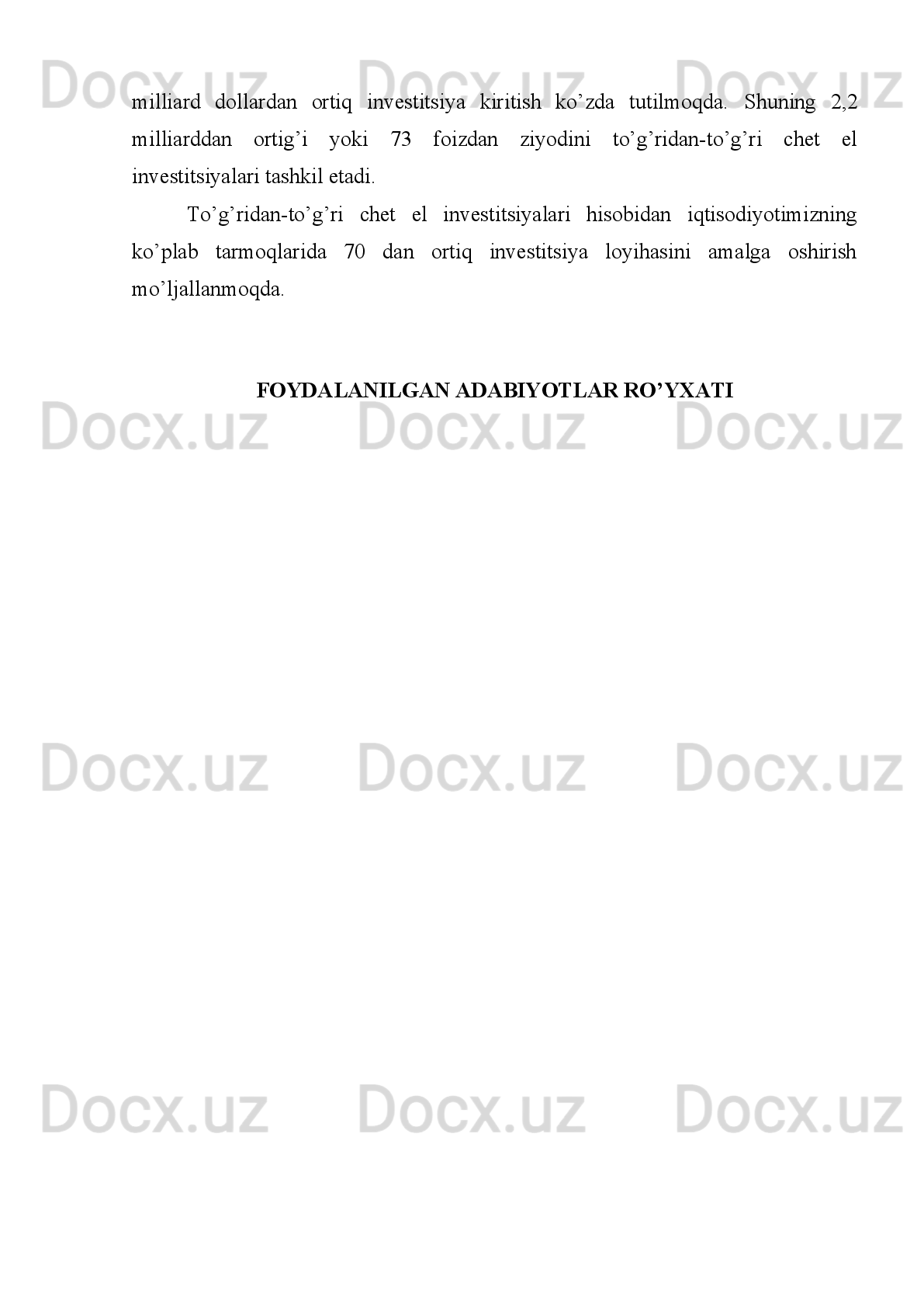 Qashqadaryoda   3   ta   biznes   inkubator   va   tadbirkorlar   palatasi   huzuridagi   o’quv
markazi hamda ularning bo’limlari tashkil etildi. 1
2002 yilda Qashqadaryoda 7875 ta kichik va o’rta biznes korxonasi bu-nyod
etilib,   ularning   umumiy   soni   23052   taga   yetdi.   Ushbu   sohani   rivoj-lantirish
hisobidan   40   mingdan   oshiq   ish   o’rinlari   yaratildi.   Ularning   88,9   foizi   yoki   36
mingtasi qishloq joylariga to’g’ri keldi.
2002   yilda   16   ta   yangi   o’rta   korxonalar,   59   ta   kichik   korxonalar,   7107   ta
mikrofirmalar   tashkil   etildi.   Faoliyat   ko’rsatayotgan   jami   kichik   va   o’rta   biznes
sub‘ektlarining soni 21465 taga yetdi.
2002   yilda   Qashqadaryoda   39   ta   qo’ushma   korxona   ro’yxatdan   o’tganiga
qaramasdan 35 tasining faoliyati yo’lga qo’yildi. 2002 yilda 5 ta qo’shma korxona
tashkil etildi. 2
2002   yilda   Qarshining   Shayxali   qo’rg’onida   yakka   tartibdagi   tadbir kor
Samar  Temirov sutni qayta ishlash  tsexini  ishga tushirib, o’rtacha bir  kunda 500-
600 litr sutdan iste‘molchilar kefir, qaymoq, tvorog, brinza, golland pishlog’i kabi
mahsulotlarni yetkazib bera boshladi.
2002 yilda Yakkabog’ tumanida to’qimachilik sanoati uchun kalava ip ishlab
chiqarishga   ixtisoslashgan   «Yakkabog’teksprodjekt»   O’zbekiston   Germaniya
qo’shma korxonasi ro’yxatdan o’tkazildi.
2002   yilda   Surxondaryo   iqtisodiyotida   tashkil   topgan   kichik,   xususiy   va
qo’shma   korxonlarning   hissasi   ayniqsa   katta   bo’ldi.   Surxondaryoda   2700   ta
xususiy   va   700   ga   yaqin   kichik   korxonalar,   o’nlab   xorijiy   mamlakatlar   bilan
hamkorlikda tuzilgan qo’shma korxonalar nafaqat viloyat ahlining talab-ehtiyojlari
uchun   balki   xorijiy   mamlakatlarda   ham   o’z   xaridorini   topa   oladigan   mahsulotlar
ishlab chiqarishga erishdilar.
Mustakillikdan   keyingi   o’tgan   yillarda   O’zbekiston   janubiy   hududlarida
kichik   va   o’rta   biznes   korxonalari   tashkil   etilib,   ularda   sanoat   mahsulotlari,   xalq,
ehtiyoji mollari, aholiga turli xil xizmat ko’rsatish yo’lga qo’yildi. Kichik va o’rta
1 1
 Islohot talabi-izlanish.Tashabbus va mas’uliyat.//Qashqadaryo, 2002 yil 22 fevral.
2 2
 Islohotlarni yangi pog’onaga ko’tarish. Iqtisodiy taraqqiyot omilidir.// Qashqadaryo, 2003 yil 26 fevral. 