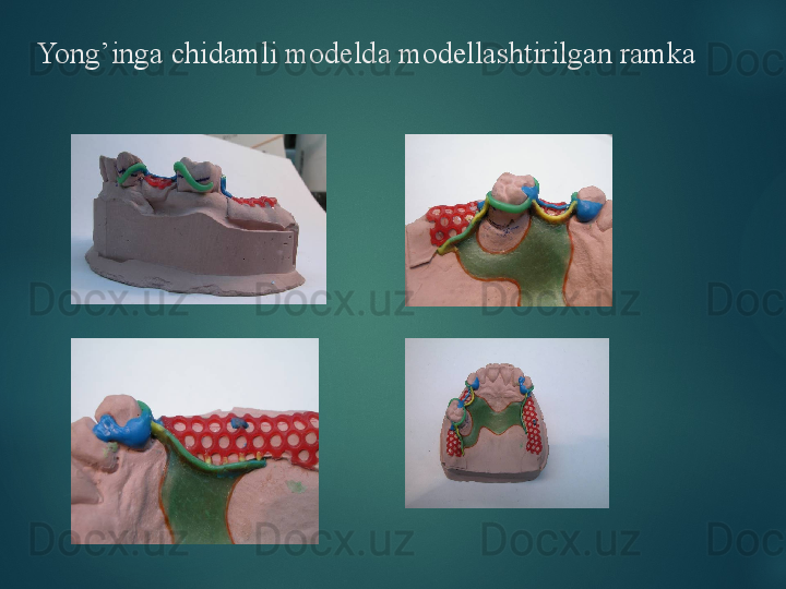 Yong’inga chidamli modelda modellashtirilgan ramka
