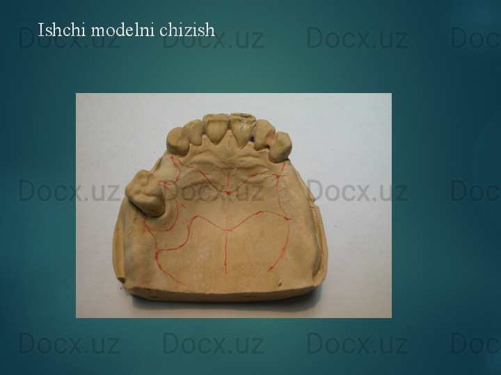 Ishchi modelni chizish