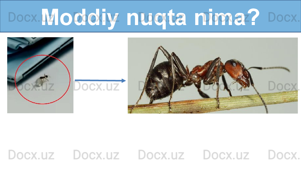 Moddiy nuqta nima?