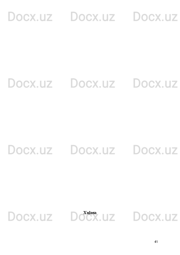Xulosa
41 