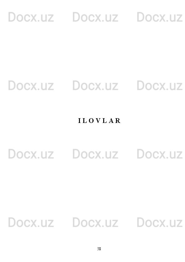 I L O V L A R 
58 
